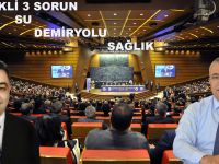 Öncelikli 3 sorun, Su,  Demiryolu, Sağlık